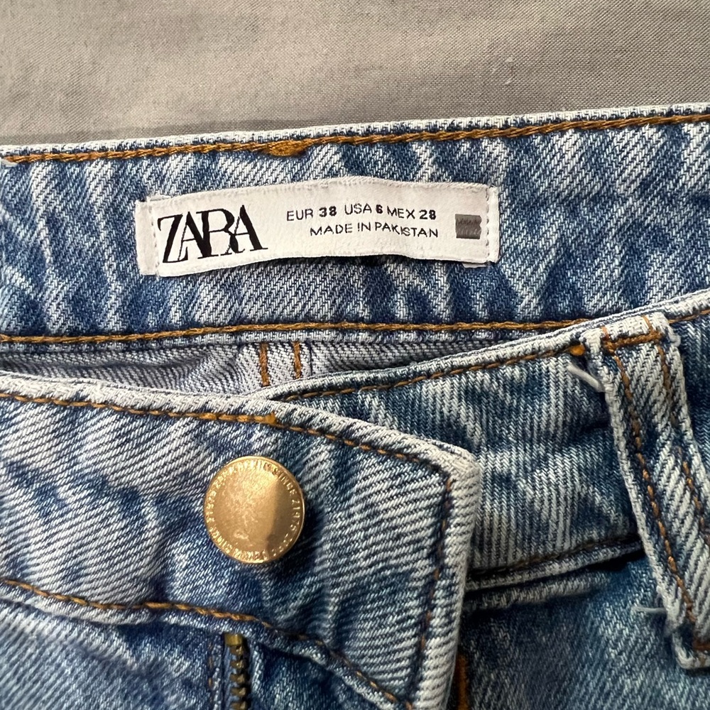 Zara denim jeans New worn 2x